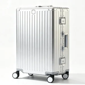 100% Aluminum-magnesium Alloy Luxury Fashoin Suitcase with Spinner wheels TSA Lock Rolling Luggage Women Travel 20/24/26/29inch - AliExpress Luggage