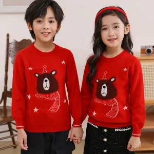 Autumn and Winter New Male and Female Same Style Wool Sweater Cute Cartoon Embroidery Design Sense Middle and Olde - AliExpress Sweaters&Jumpers
