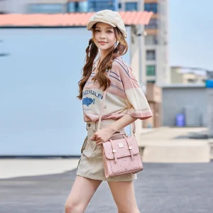 Genuine Disney Purses And Handbags Original Case Strawberry Bear Series Printed Playful Backpack Women's Versatile Backpack 429 - AliExpress Women's Handbags