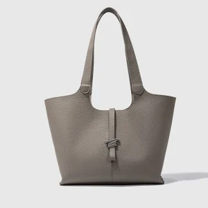 Wind Chime Tote New Top Layer Cowhide High-end Large Capacity Niche Design Commuter Shoulder Underarm Genuine Leather Bag Female - AliExpress Women's Handbags