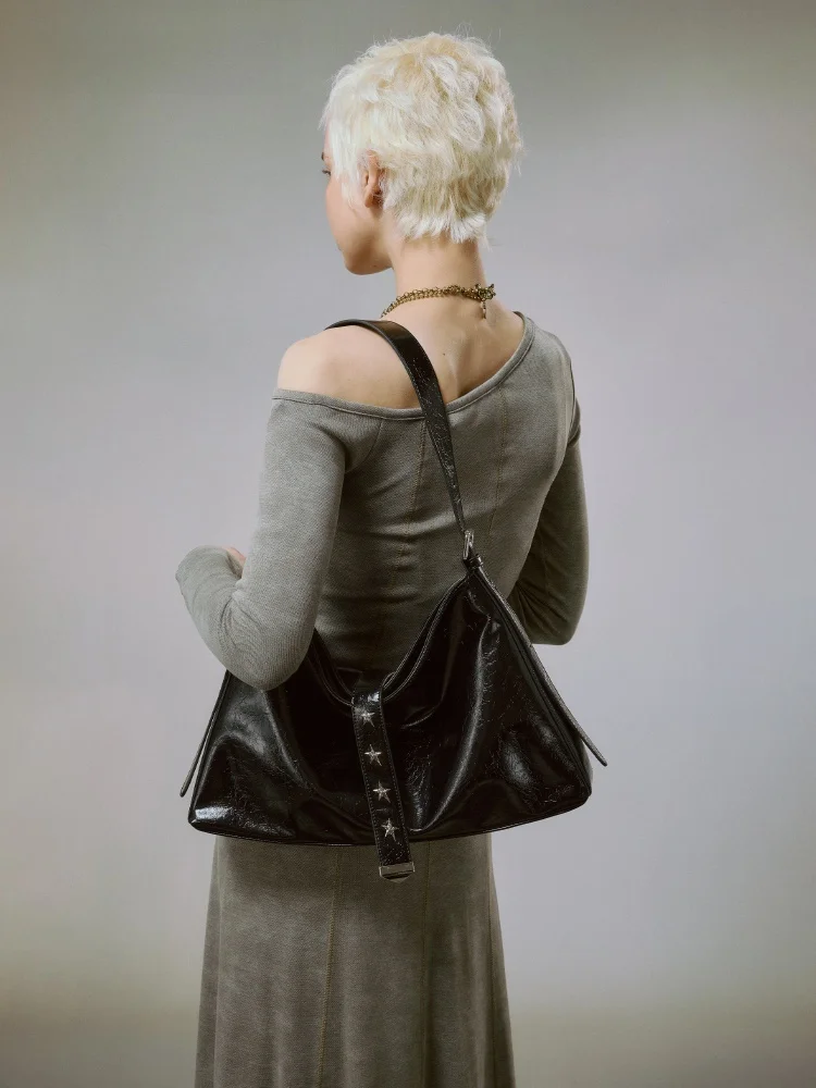 JACD Original Oil Wax Leather Tote Bag Women's 2026 New Commuter Large Capacity Underarm Single Shoulder Crossbody Bag - AliExpress Women's Handbags