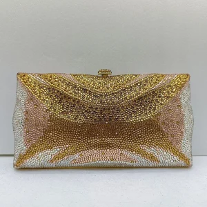 WHTUOHENG Gold/Pink Rhinestone Clutch Purses New Crystal Evening Handbag Women Party Prom Bag Bridal Clutches Wedding Purse - AliExpress Women's Handbags