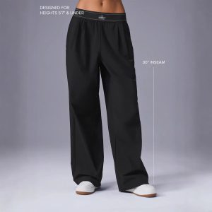 Women's Casual Outdoor Comfortable Sport Pants Yoga Suit Up Gym Pants Loose Breathable Trousers High Waisted Pant