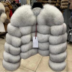 Women's Fur Faux Fur APIPEE Casual White Black Fluffy Fall Winter Faux Fur Coat Women Jacket Long Sleeve Cropped Puffer Fur Jacket for Women Outwear