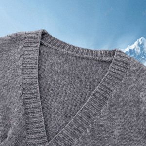 Autumn Winter Short High Waist Solid Sweater Women SingleBreasted Knitted V Small Sweater Women Coat New Top Femme 174 J220730