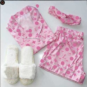 Women's Sleepwear Designer Short Pajama Sets Home Suit Vintage full print pajamas Tees Shorts Set Pajamas New printed GR5