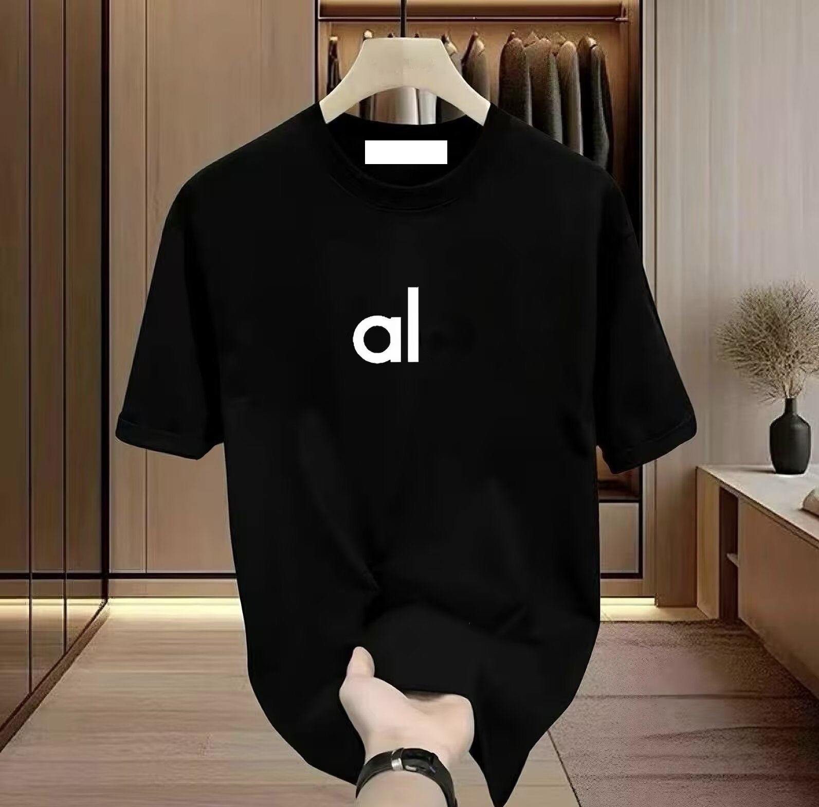 Summer casual fashion T-shirt brand designers new womens fashion T-shirt womens cotton casual letter printed round-neck short-sleeved T-shirt