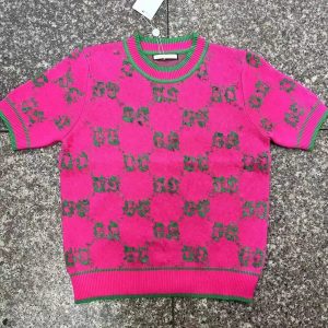 Knitwear Luxury T Shirt Women Designer T Shirts Short Summer Fashion Casual with Brand Letter High Quality Designers t-shirt