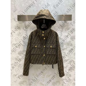 Women coat designer jacket brand hoodies jackets fashion logo design long sleeve travel vacation hooded Letter jacquard coats woman jacket Aug 16 7c30
