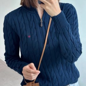 Designer Sweaters Women Mens Designers Cardigan Knit Sweater Cashmere Jumpers Cardigans Luxury Embroidery Knitwears Ladies Autumn Winter Clothes