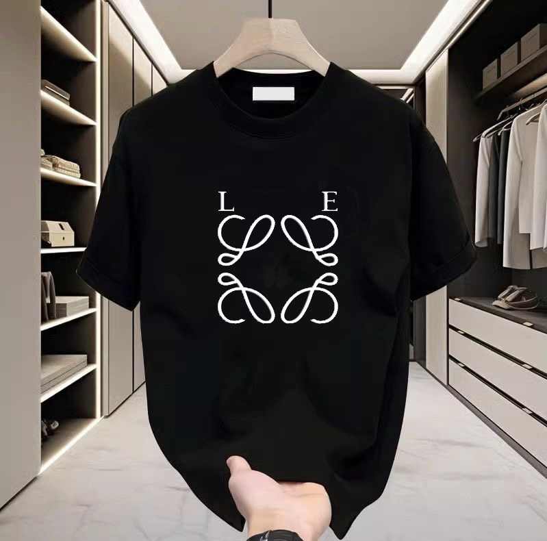 Summer women's casual short-sleeved T-shirt brand designer, new round neck T-shirts for both men and women, breathable and comfortable short-sleeved women's T-shirts