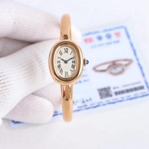 Luxury fashion men Baignoire bracelet watch women watches stainless steel square working wristwatch brand relogio feminino waterproof tank design lady clock #22
