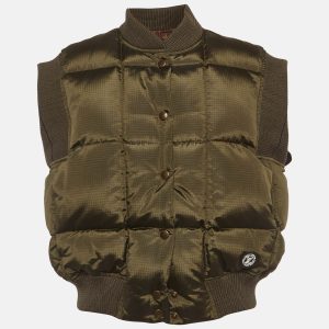 Louis Vuitton Green Nylon Puffer Vest S, Coats & Jackets - Luxury Closet