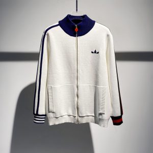 New AOP jacquard letter knitted sweater in autumn / winter 2022acquard knitting machine e Custom jnlarged detail crew neck cotton cef8d67