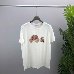 2021ss spring and summer new high grade cotton printing short sleeve round neck panel T-Shirt Size: m-l-xl-xxl-xxxl Color: black white 3ff5fe7c