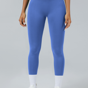 Tummy-Control  Yoga Pants, JustFashionNow Leggings, color:Blue|size:XL