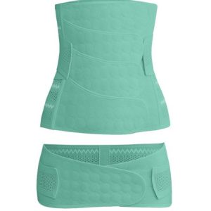 Women's Waist-Cinching and Tummy-Control Belt, JustFashionNow Bottom Shapewear, color:Green|size:XXL