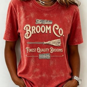 Women Text Letters Short Sleeve Tee T-shirt Crew Neck Casual Summer Top, JustFashionNow T-Shirts, color:Red|size:5XL