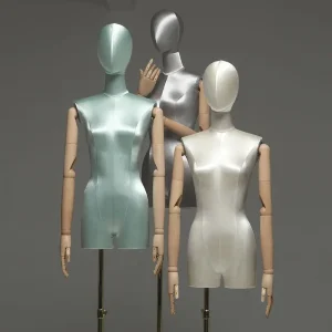 12colors Wood or Plating Arm Fabric Cover Female Head Half Mannequin Body Metal Base for Wedding Display Women Adjustable Rack - AliExpress Hair Tools & Accessories