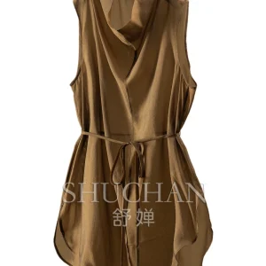 Elegant Blouse Small Swinging Collar, Loose Tie of The Cabinet, Arc Pendulum, Medium and Long Copper Ammonia Shirt Women's F085 - AliExpress Shirts & Blouses