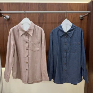 Early Autumn New High-Quality Fashionable Casual Chain Linen Shirt for Women, Two Colors - AliExpress Shirts & Blouses