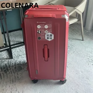 COLENARA Large-capacity Luggage Bag ABS+PC Women's Trolley Case 40Inch Family Travel Essentials Universal Wheel Rolling Suitcase - AliExpress Luggage