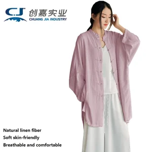 High-end 100% Linen Women's Mid-length Shirt Temperament Retro Casual Art Style Top Spring Summer Leisure Relaxed Comfortable - AliExpress Shirts & Blouses