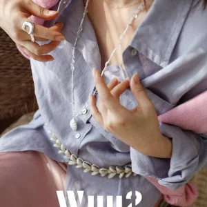 Wuu2 Monash Loose Feel Purple Linen Women's Shirt Asymmetrical Design High-End Feeling Long Sleeve Button up Top - AliExpress Shirts & Blouses