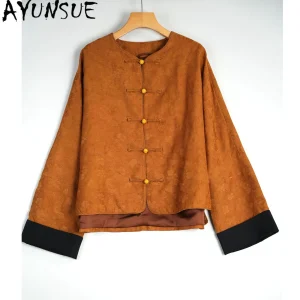 AYUNSUE 100% Real Mulberry Silk Shirt Elegant Shirts for Women Summer Clothes Loose Fit Vintage Ladies Tops Long Sleeve Blusas - AliExpress Shirts & Blouses