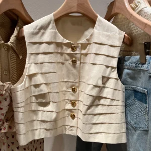Fashionable Metal Buckle Short Shirt Top Slim Fit Half Skirt Commute Style Casual Hollow out round Neck Short Length Women's ... - AliExpress Shirts & Blouses