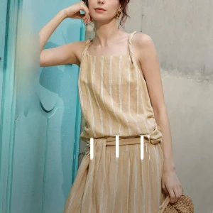 Unique Commuter Style Women's Shirt ELLE Vacation Wear Lenzing Rayon Linen Asymmetrical Strapless Top Summer New Arrival - AliExpress Shirts & Blouses