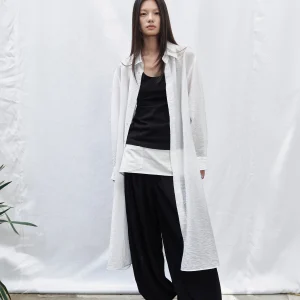 SHKUCO Textured Lightweight Transparent Sun Protection Long Shirt Dress Women's Loose Fit Fashionable Summer Casual Wear - AliExpress Shirts & Blouses