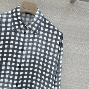 2026 New Women Plaid Blouse Top Lace Patchwork Turn-down Collar Long Sleeve Single Breasted Loose Fashion Shirt - AliExpress Shirts & Blouses