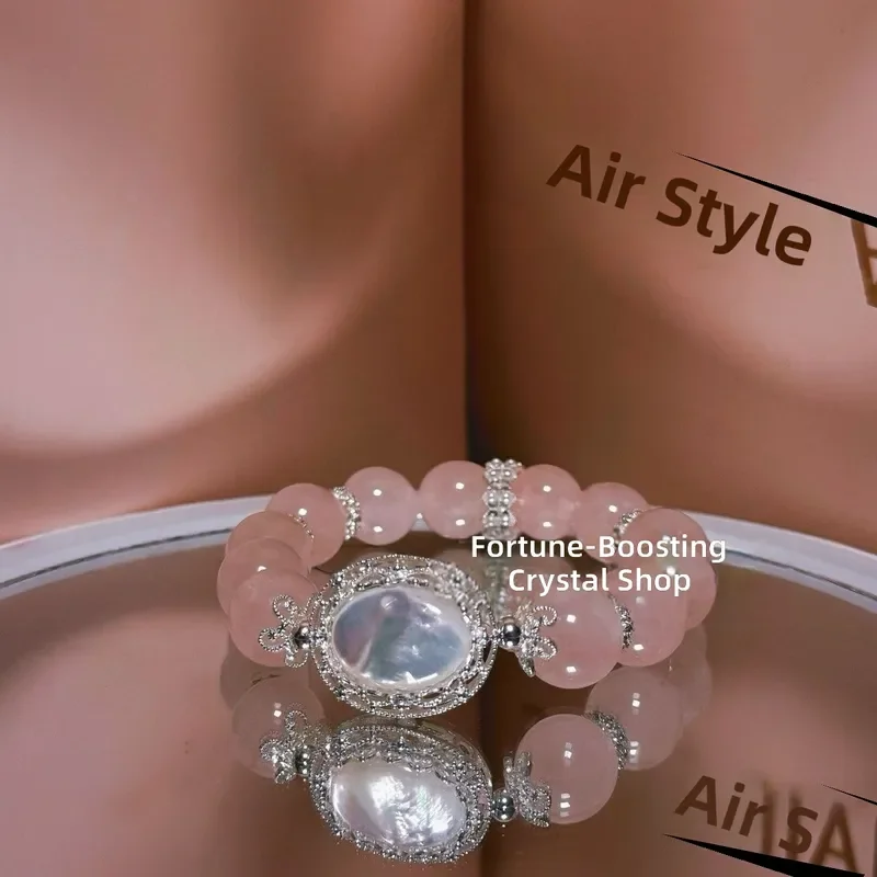 Big Mi Natural Crystal Powder Crystal Element Ring Design Women's New Big Mi Number Bracelet Bracelet - AliExpress New Headwear