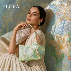 FLORAL Handmade Original Silk Leather Handbag Brocade Pattern Womens Luxury Shoulder Crossbody Bag Elegant Purse for Party - AliExpress Women's Handbags