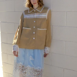 Raynag Linen Lace Trim Shirt Jacket Women's Commute Style Long Sleeve Loose Fit Spring 2026 Ladies Premium Fashion - AliExpress Shirts & Blouses