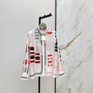 Silk Printed Long Sleeve Loose Fit Collared Shirt Women's Fashion Spring 2026 Vintage Style Natural Breathable Comfortable - AliExpress Shirts & Blouses