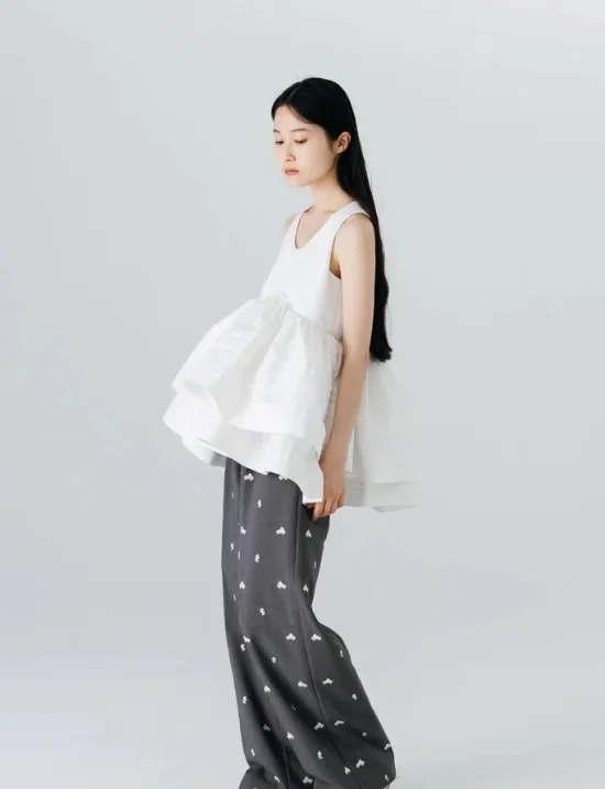 Sweet Fashion Double Layer Ruffle Top Women's Shirt New 2024 Star Field Home Bib Y Elegant Sweet Style Ladies' Shirt - AliExpress Shirts & Blouses