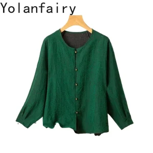 YOLANFAIRY 100% Natural Mulberry Silk Blouse for Woman 2026 Elegant High Quality Watered Gauze Shirts Female O-neck Women Tops - AliExpress Shirts & Blouses