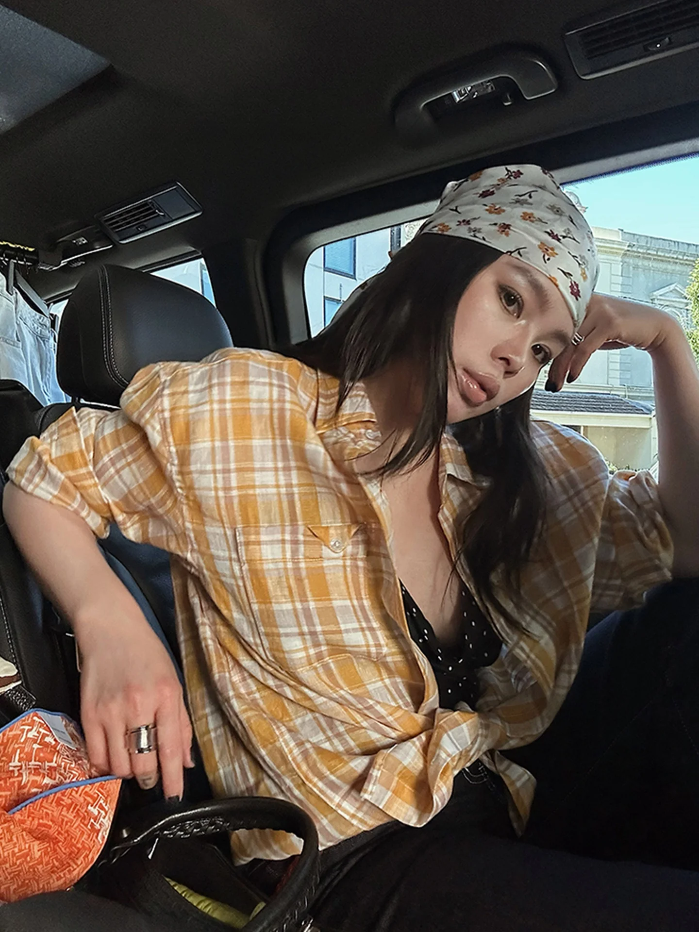 Women's Plaid Linen irt Casual Long Sve Spring New Sle Versatile een Slim Fit Top Comfortable Breathable Skin-Friendly - AliExpress Shirts & Blouses