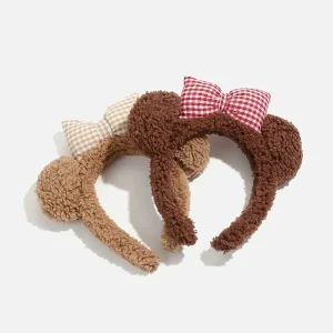 1pcs Fashion Simple and Versatile High end Plush Bear Hair Bracelet For Women Girls Party Hair Accessories - AliExpress New Headwear