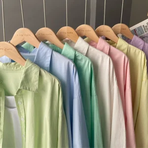 Cotton shirt women's new long sleeve sunscreen coat Korean version of women's casual shirt loose shirt summer style - AliExpress Shirts & Blouses