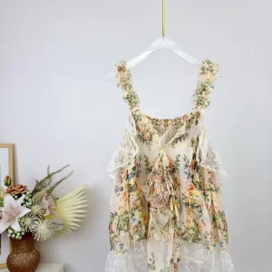 Women Flower Print Silk Shirt Summer Crystal Beaded V-Neck Off-shoulder Flare Sleeve Lace Embroidery Patchwork Fashion Blouse - AliExpress Shirts & Blouses