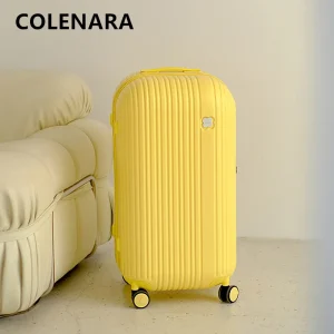 COLENARA ABS+PC Suitcase Large Capacity Trolley Case Women Boarding Box 20"24"26"28 Inch Student Combination Box Travel Luggage - AliExpress Luggage