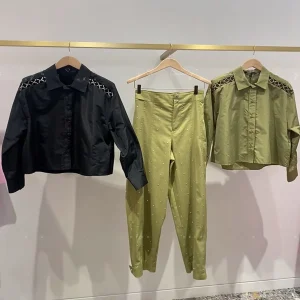Autumn Winter Casual Shirt Shoulder Bared Commuting Metal Buckle Four Leaf Clover Top Women's Premium Fashion Clothing - AliExpress Shirts & Blouses