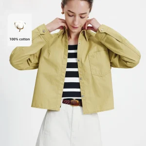 Pure Cotton Navigare Spring Casual Loose ort Sve Women's Long Sve irt Jaet Comfortable Breathable Faionable - AliExpress Shirts & Blouses