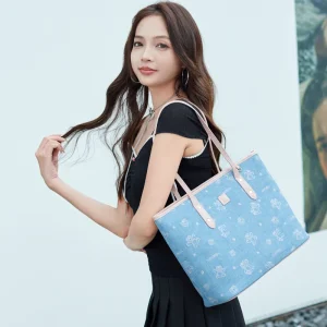 Genuine Disney Purses And Handbags Original Case Cute Strawberry Bear Tote Bag Women High Value Large Capacity Shoulder Handbag - AliExpress Women's Handbags