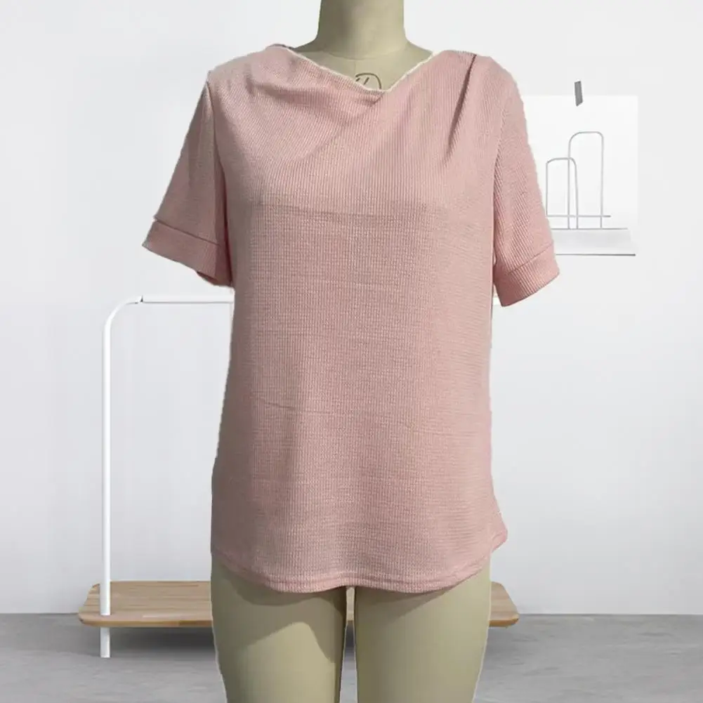 Shirt Tops Women’s Short Sleeve Tops Crossover V-neck Pullover Blouses Soft Fabric Summer Shirts for Wear Outfits Breathable - AliExpress Shirts & Blouses