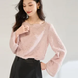 Spring New  Women  Pink Sweet Chiffon Shirt Collar Coat Shirt - AliExpress Shirts & Blouses