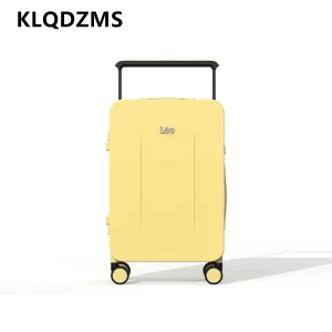 KLQDZMS Suitcase PC 20"22"24"26Inch USB Charging Boarding Case Women's Trolley Case Men's Trolley Travel Bag Cabin Luggage - AliExpress Luggage
